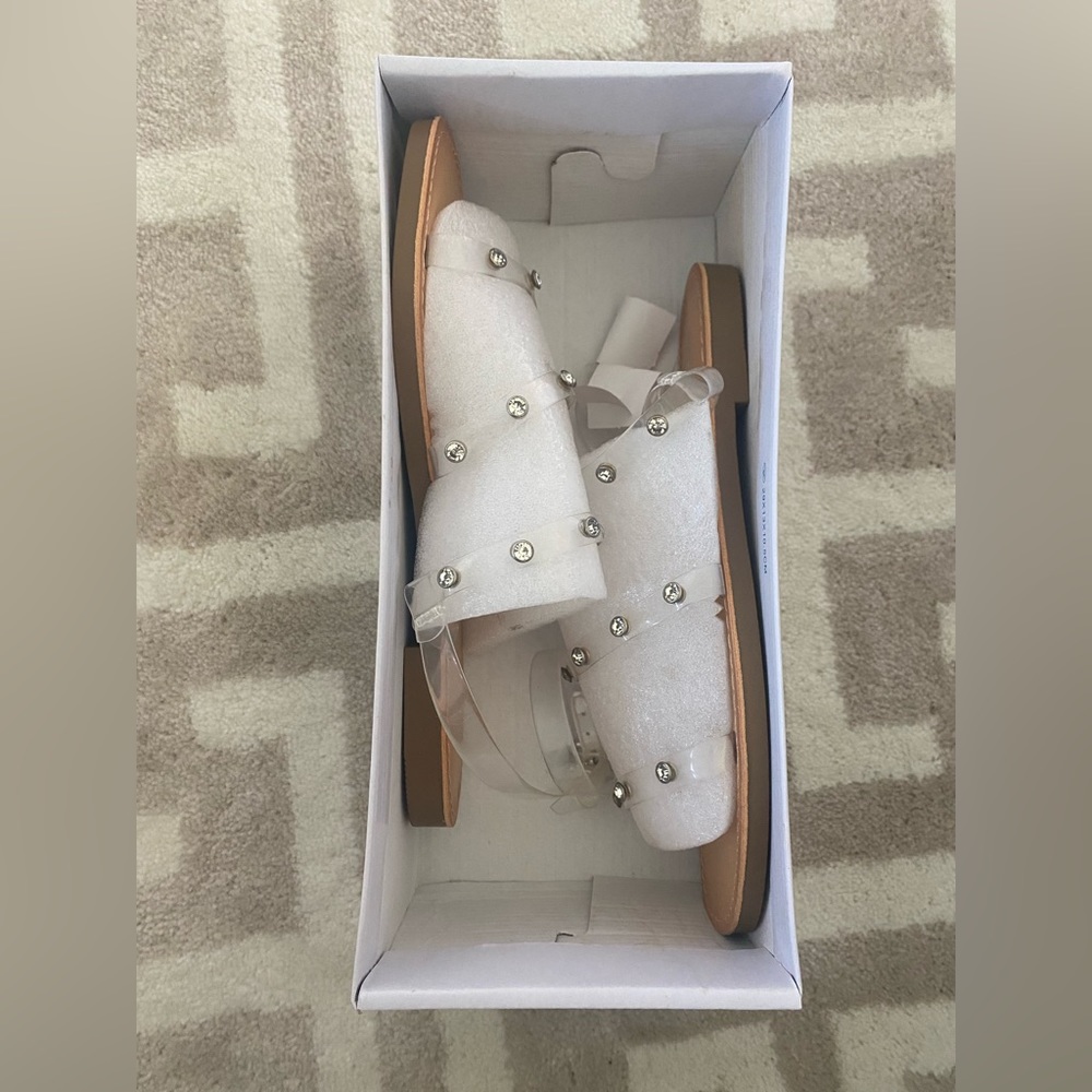 New Soda Clear Wrap Sandals